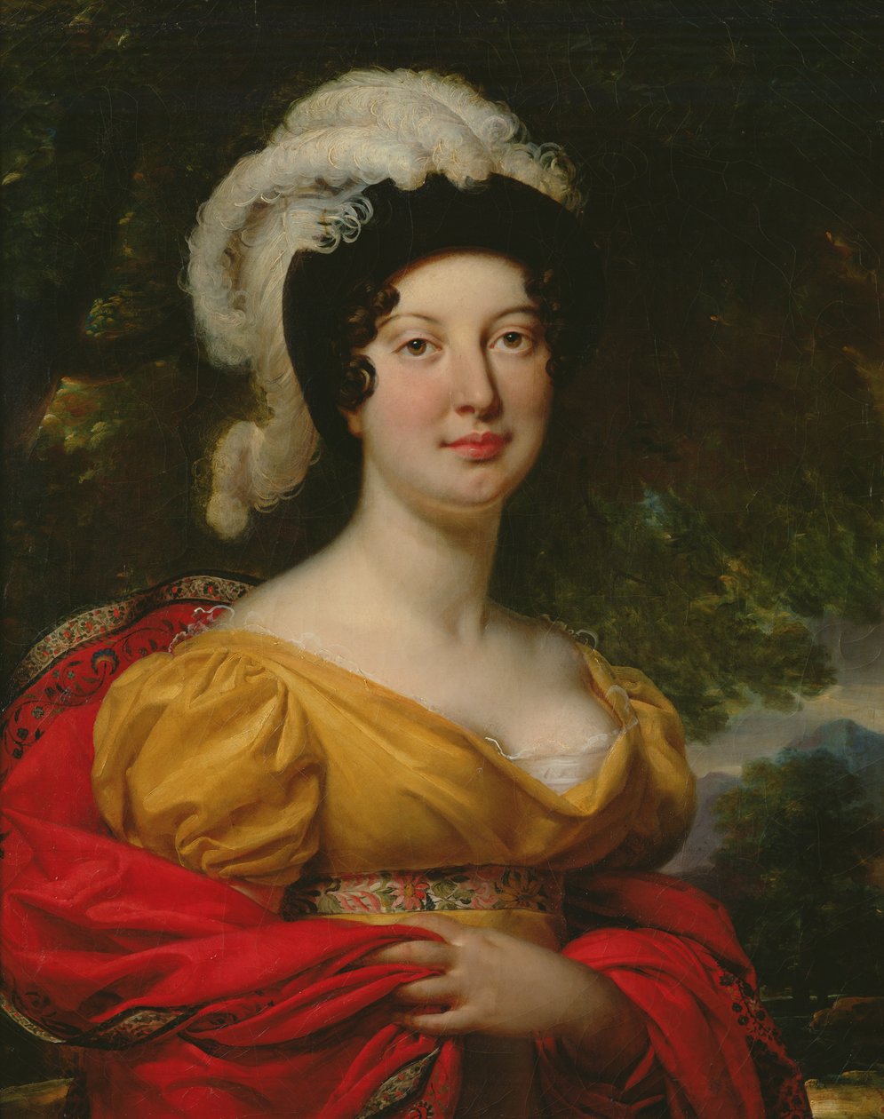 Portret żony marszałka Lannesa autorstwa Antoine Jean Gros