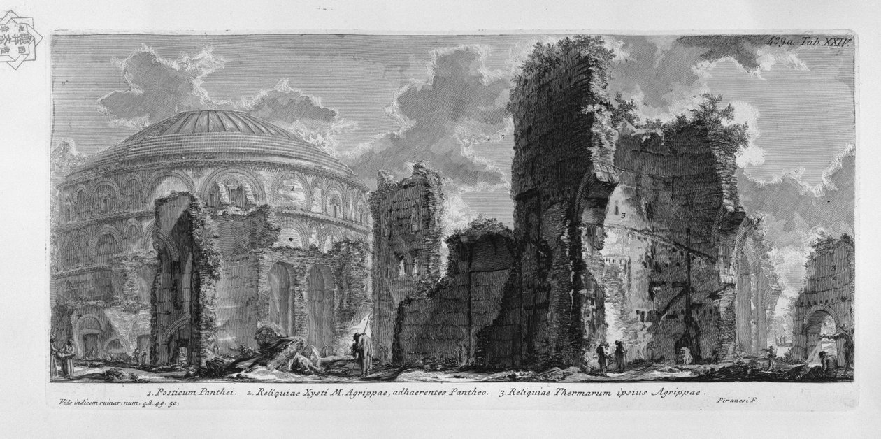 Nieznany obraz autorstwa Giovanni Battista Piranesi