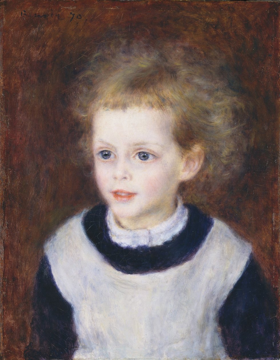 Marguerite-Thérèse (Margot) Berard, 1879 autorstwa Pierre Auguste Renoir