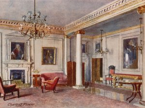 Sala recepcyjna, 10 Downing Street, 1906 r.