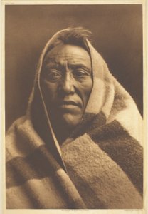 średni łydka-piegan autorstwa Edward S. Curtis
