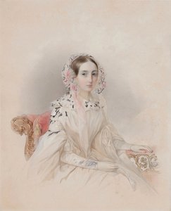 Portret księżniczki Teresy z Nassau-Weilburg 1815-1871, 1838
