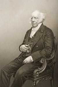 Andrew Reed (1788-1862) grawerowany przez D.J. Pound z fotografii, z „The Drawing-Room of Eminent Personages, Volume 2”, wydanej w Londynie, 1860