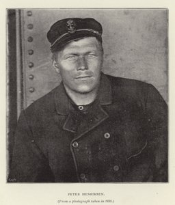 Peter Henriksen (zdjęcie czarno-białe)