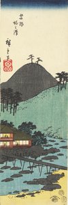 Wioska To_nosawa w Hakone, luty 1854