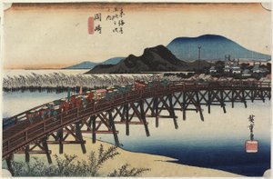 Yahagi B Ri dge, Okazaki, ok. godz. 1833