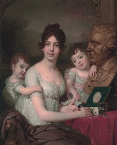 Portret hrabiny Liubowa Iljinicznej Kuszelewej z d. Bezborodko 1783-1809 z dziećmi, 1803 autorstwa Vladimir Lukich Borovikovsky