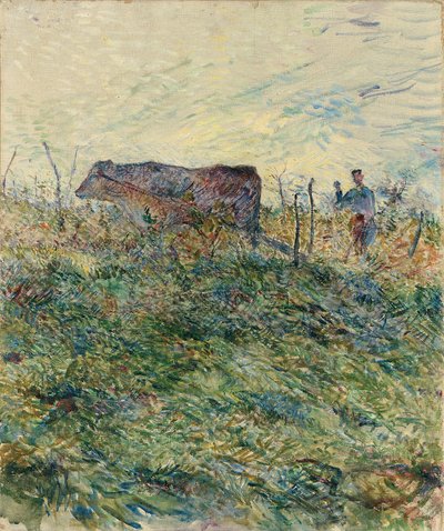 Orka w winnicy, 1883 autorstwa Henri de Toulouse Lautrec