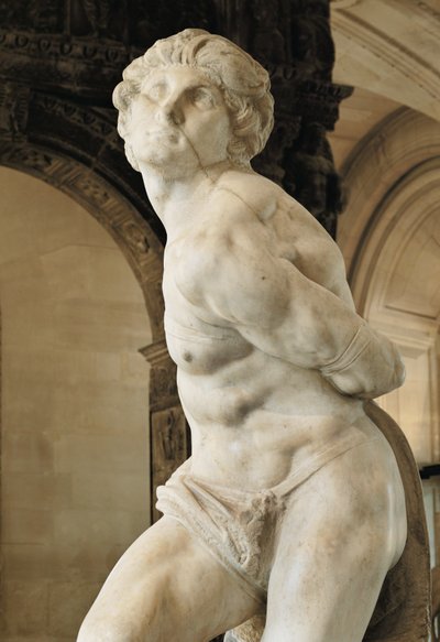 Niewolnik ... autorstwa Michelangelo Buonarroti