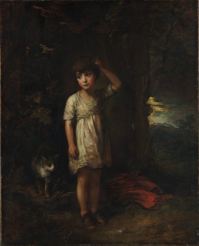 Chłopiec z kotem — rano autorstwa Thomas Gainsborough