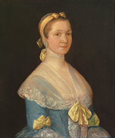 Pani Prudence Rix (1708-83) ok. 1756 (olej na płótnie) autorstwa Thomas Gainsborough