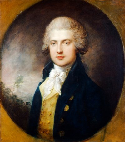 Portret współpracownika księcia Walii, c1781 autorstwa Thomas Gainsborough