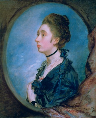 Córka artystów Małgorzata, c1772 autorstwa Thomas Gainsborough